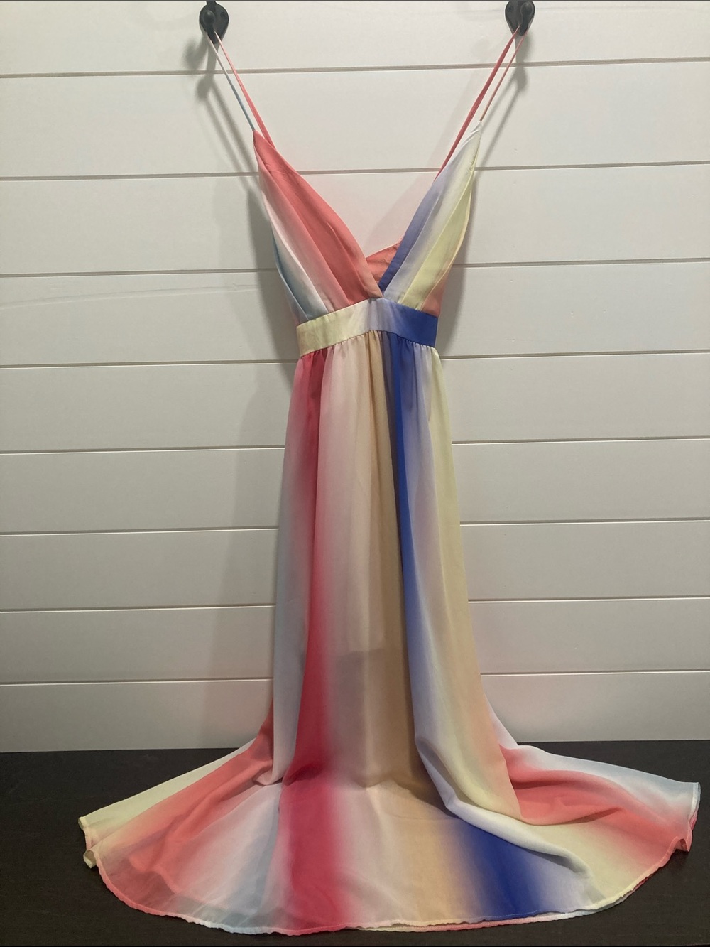 Rainbow Maxi Dress